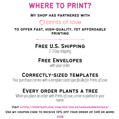 Where to Print - Prints of Love