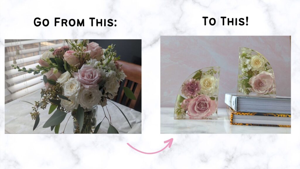 DIY – Preserve Your Bridal Bouquet in Resin!